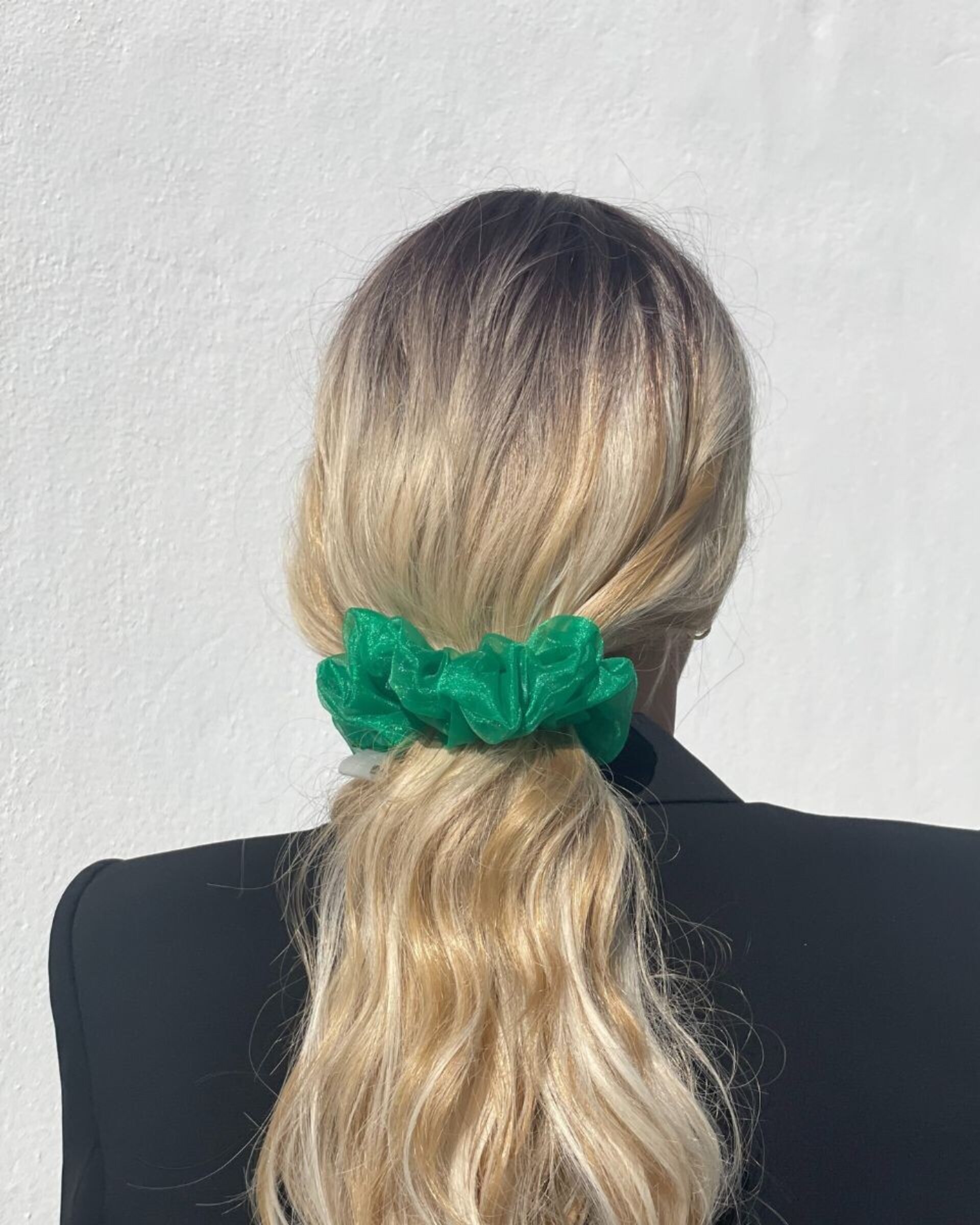 Scrunchie Organza Green - 2