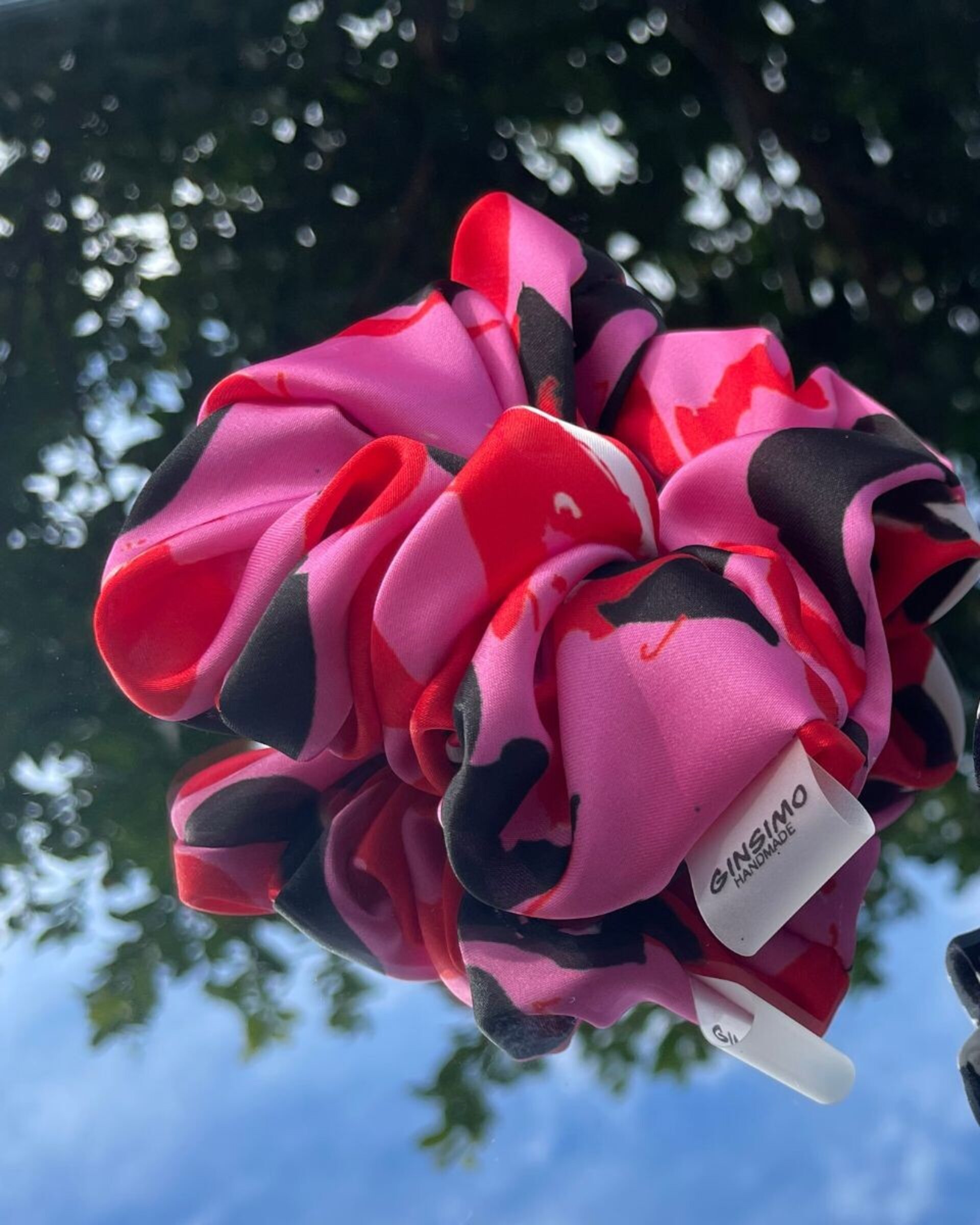 Scrunchie Framboise Love - 2