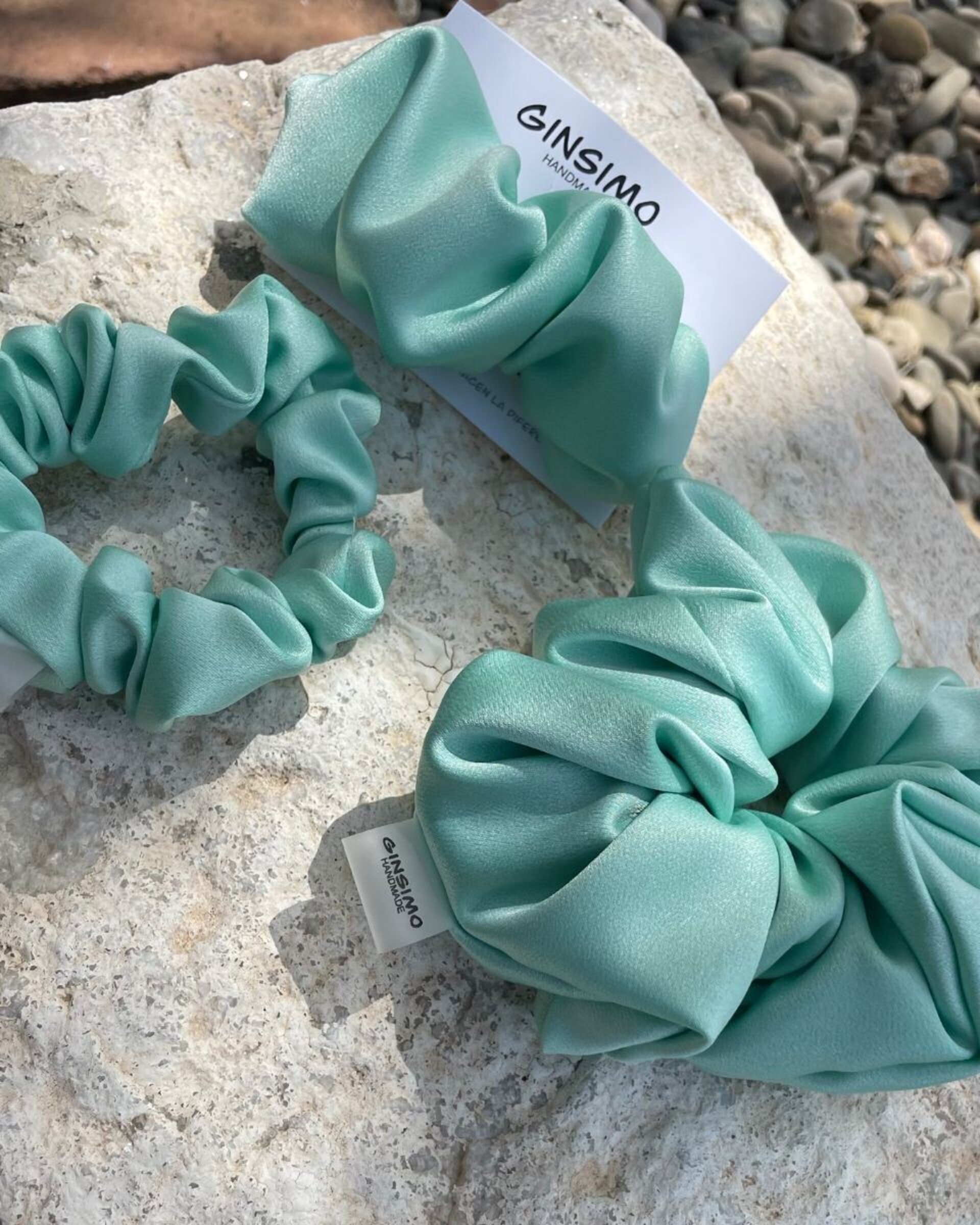 Scrunchie Turquesa  Viva - 3