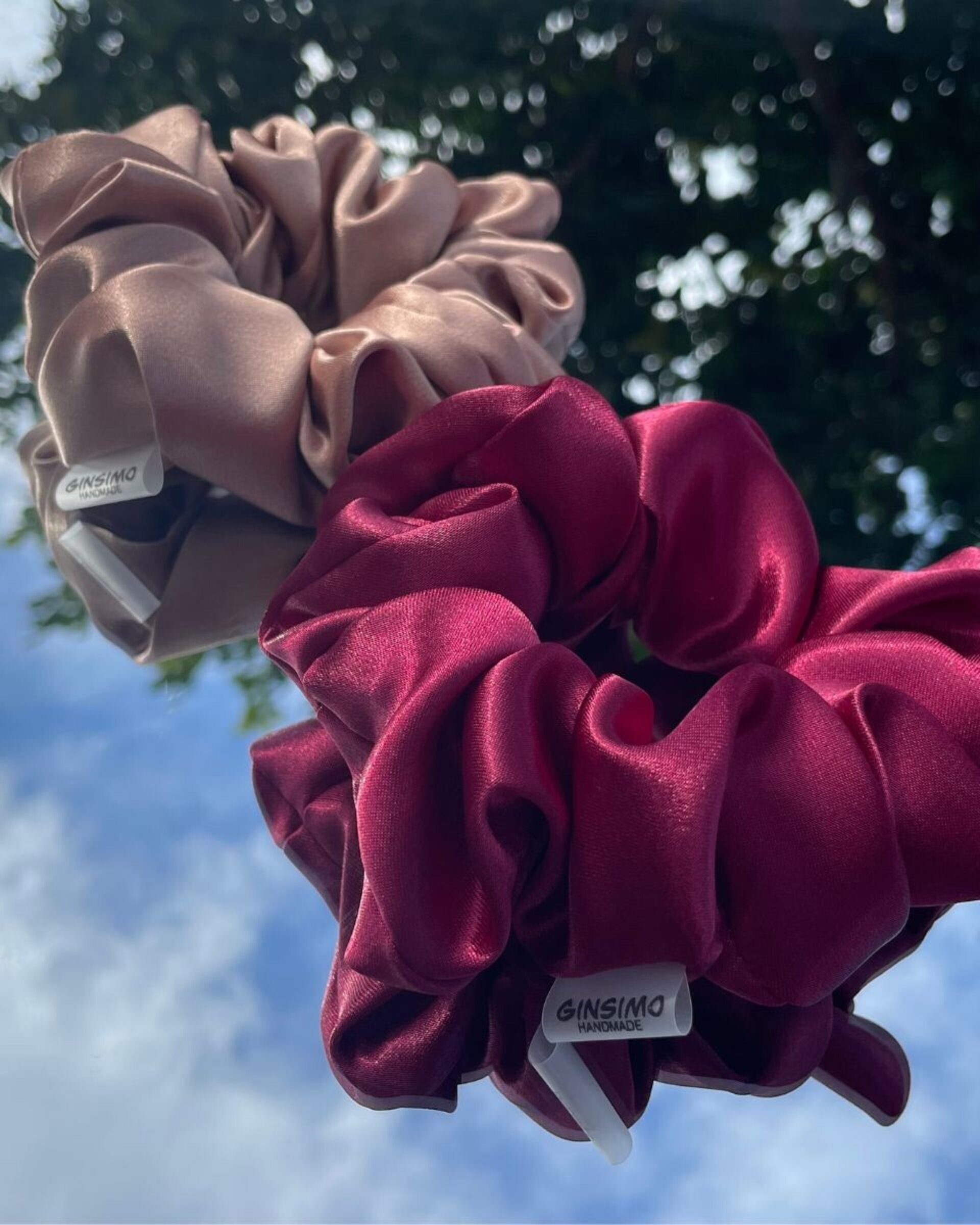 Scrunchie Bordeaux - 3