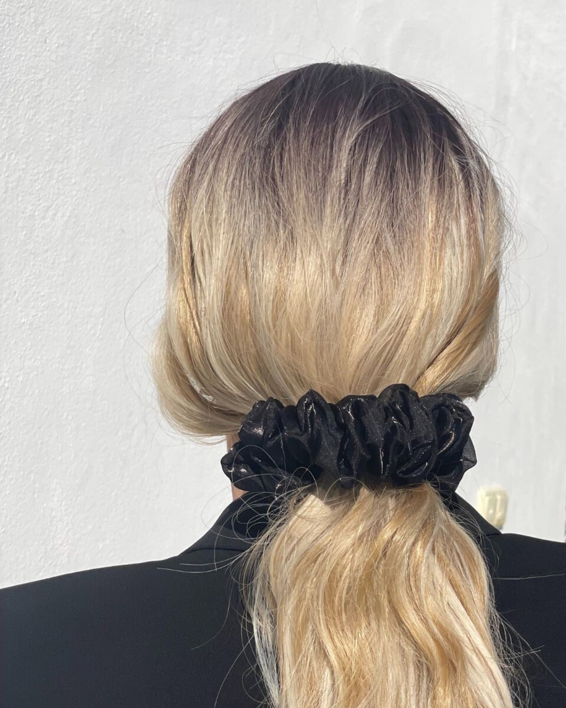 Scrunchie Organza The Black - 2