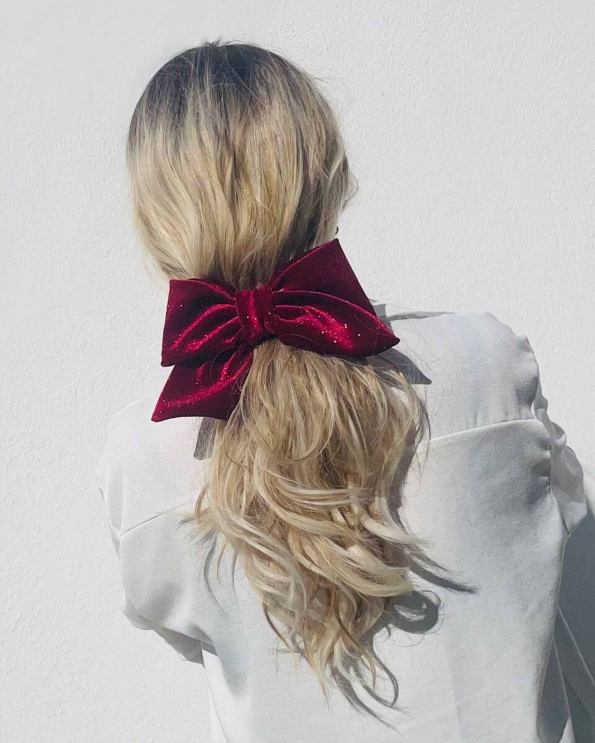 Lazo Velvet Burdeo Star - 2