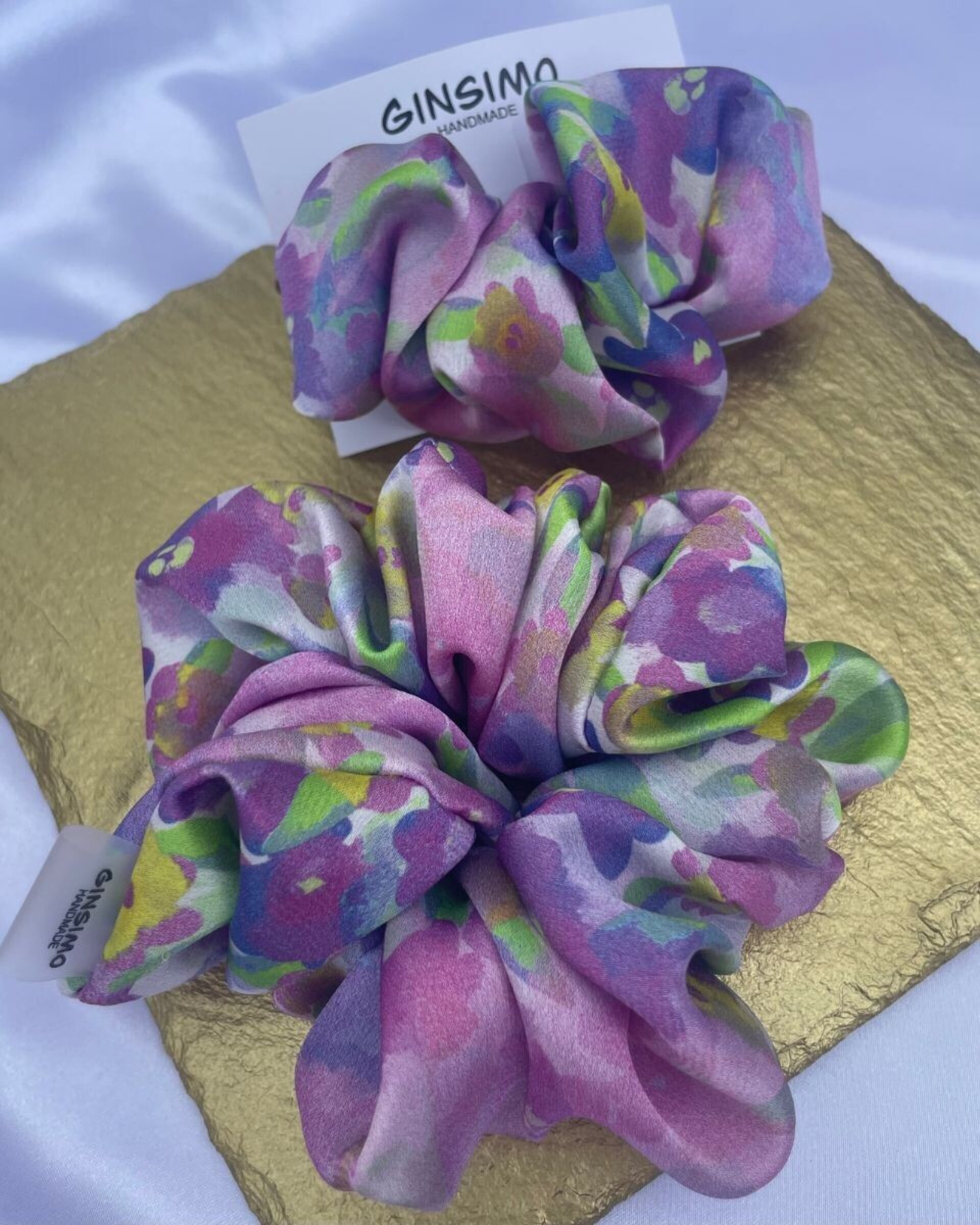 Scrunchie Amanecer Floral - 2